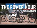 eMTB vs Mountain Bike - Marin Alpine Trail XR vs Marin Alpine Trail E2 - Head to Head Power Hour!