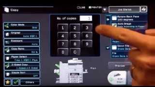 Sharp MFP User Interface - Eco Program Profile