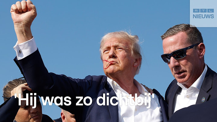 Nieuwe bodycambeelden politie rond aanslag Trump