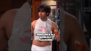 Raj having a meltdown -The Big Bang Theory  #shorts #tbbt #bazinga #bigbang #sheldoncooper #comedy