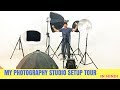 My photography studio setup tour for beginner photographers