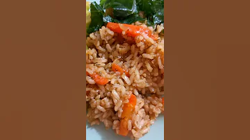 Вот так я готовлю бурый рис. Питательно и вкусно.