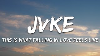 JVKE - this is what falling in love feels like (Lyrics)