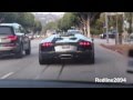 2014 Lamborghini Aventador Roadster Loud and Fast Accelerations in Beverly Hills, CA!