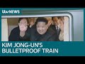 Inside Kim Jong-un's bulletproof train | ITV News