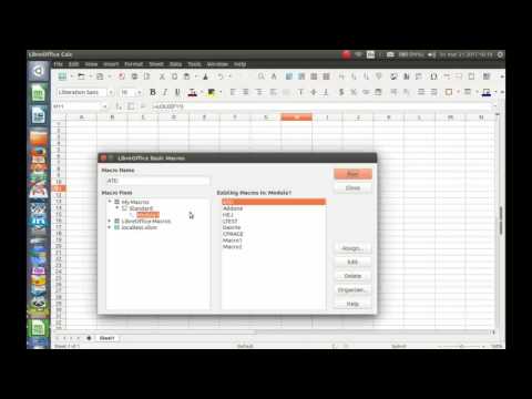 VB in OpenOffice :  Scope of VB Function