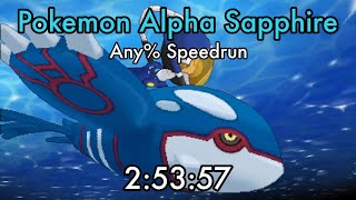 Pokemon Alpha Sapphire Any% in 2:53:57 (Current World Record)