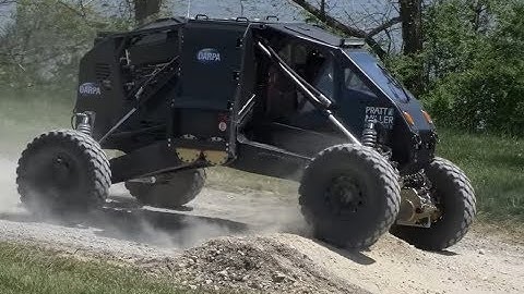 US DARPA Developed Prototype Of Future Combat Vehicle
