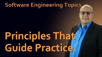 Software Engineering - 24 Principles that Guide Practice
