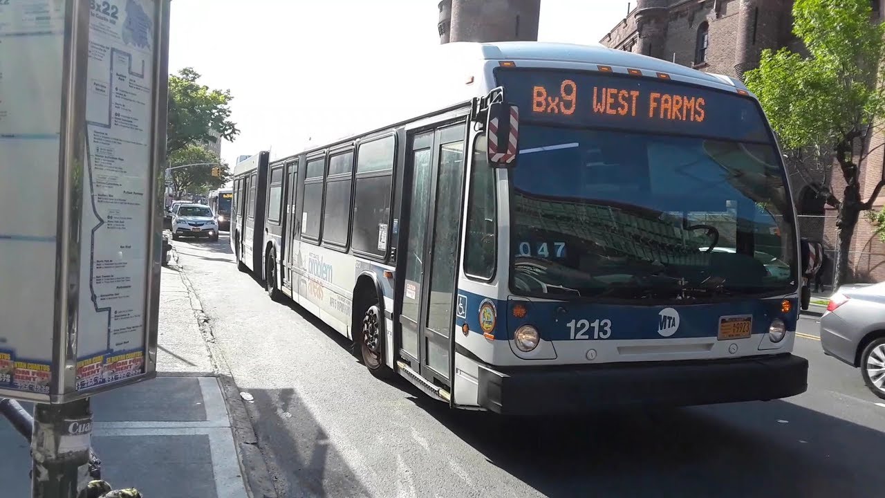 MTA: 2010-2012 NovaBus LFSA's 1211/1213/5969 Bx9 buses - YouTube.