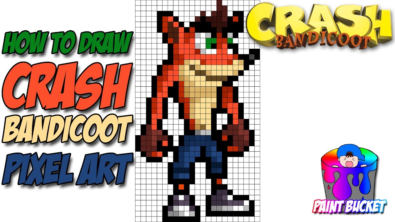 How to Draw Crash Bandicoot N. Sane Trilogy - Step by Step Drawing