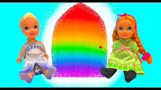 Elsa and Anna toddlers decorate their new door by divernic doll adventures 25,952 views 4 days ago 19 minutes