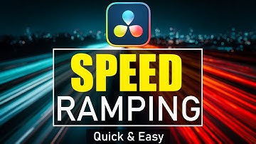 How to Speed Ramp in DaVinci Resolve | Tutorial