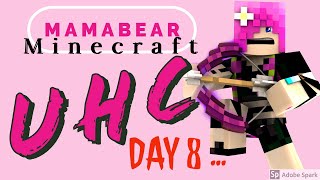 Minecraft Lets Play - Day 8 of UHC - Final Battle!!