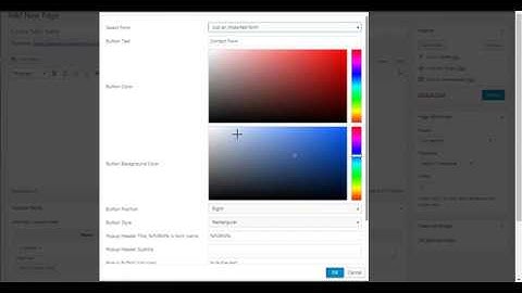 eForm Popup Shortcode Generator