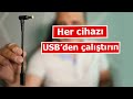 Bu kablo ile birçok cihazı USB'den çalıştırabilirsiniz. İşte yöntemi!