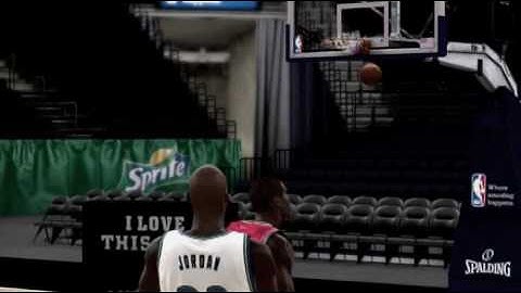 NBA 2K10: Jordan vs Jordan