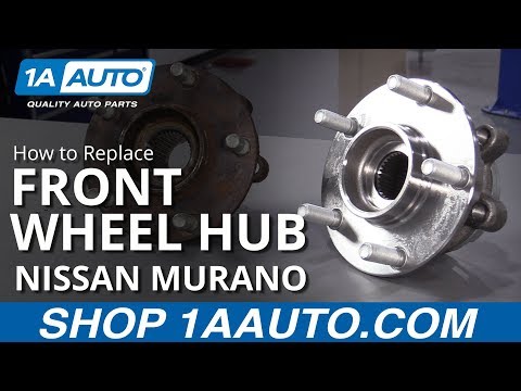 How to Replace Wheel Bearing & Hub Assembly 09-17 Nissan Murano