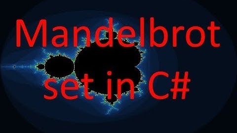 Mandelbrot set