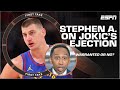 Stephen A. GETS RILED UP over Nikola Jokic’s ejection! 🔥 | First Take