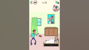 Dop Fun: Delete One Part Level 35 #shorts #puzzlegameplay #ios