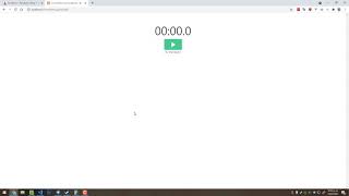 Cronómetro con JavaScript