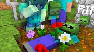 Monster School : RIP Zombie Challenge - Minecraft Animation