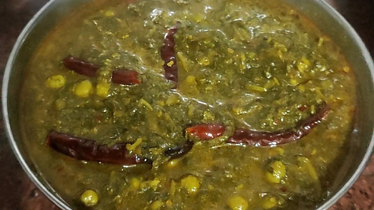 👌👈चने का साग बनाइये,मक्के की रोटी से खाइये ## आसान सी रेसिपी चने का साग ##