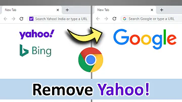How To Change Yahoo To Google In Chrome Remove Yahoo Search Engine From Chrome