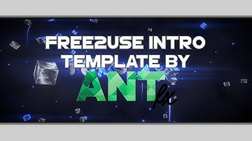 [#113] Free2Use Intro Template by AntFX | (Blender Only)