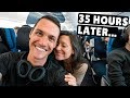 Flying from Denmark to Mexico (we need a break)