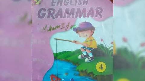 Class 4(English), Grammar Chapter #13 (Let us understand+Ex#A)