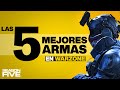 Las 5 MEJORES ARMAS en WARZONE para la TEMPORADA 5 (con CONFIGURACIONES)