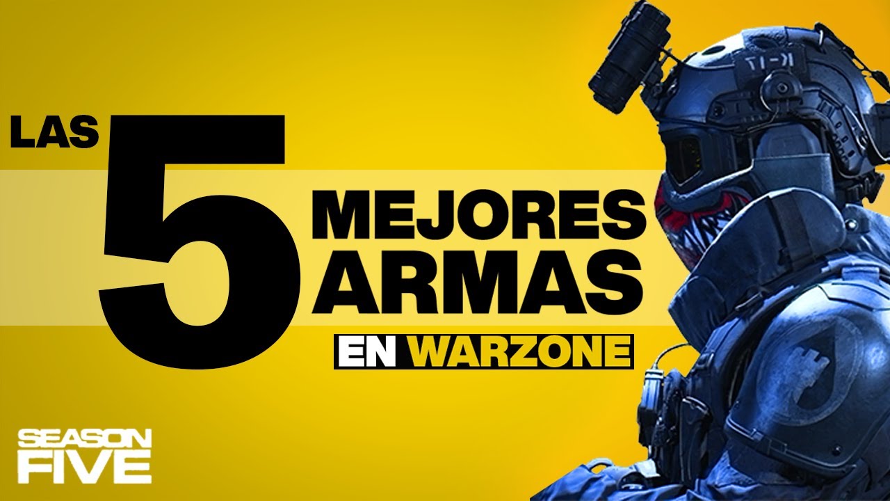 Las 5 MEJORES ARMAS en WARZONE para la TEMPORADA 5 (con CONFIGURACIONES ...