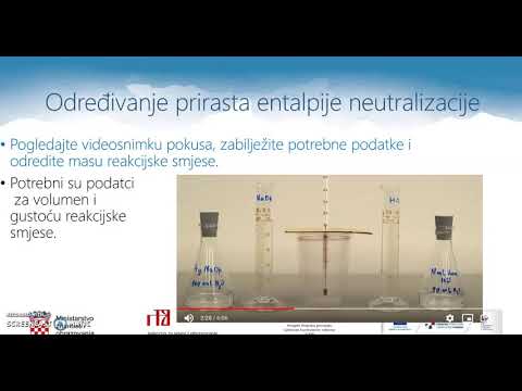 Video: Koliko se entalpija razlikuje od energije?