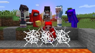 Minecraft Manhunt but if I die, the HUNTERS lose.. (IMPOSTER EDITION)