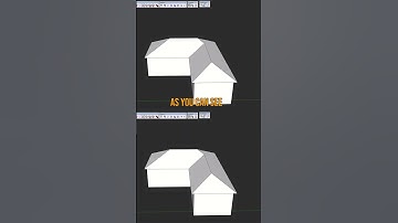 Creating a Hip Roof Fast and Easy with SketchPlus #architecture #3dmodeling #sketchup2025