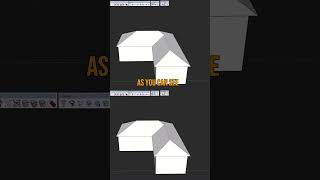 Creating a Hip Roof Fast and Easy with SketchPlus #architecture #3dmodeling #sketchup2025