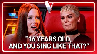 IMPRESSIVE 16-Year-Old sings in memory of her late mother on The Voice  | Journey #321