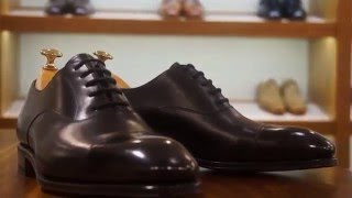 How to Shine and Polish Your Shoes - Cap Toe Oxford