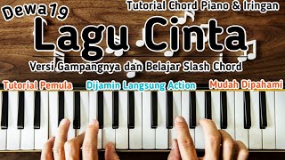 Chord Piano Lagu Cinta Dewa19