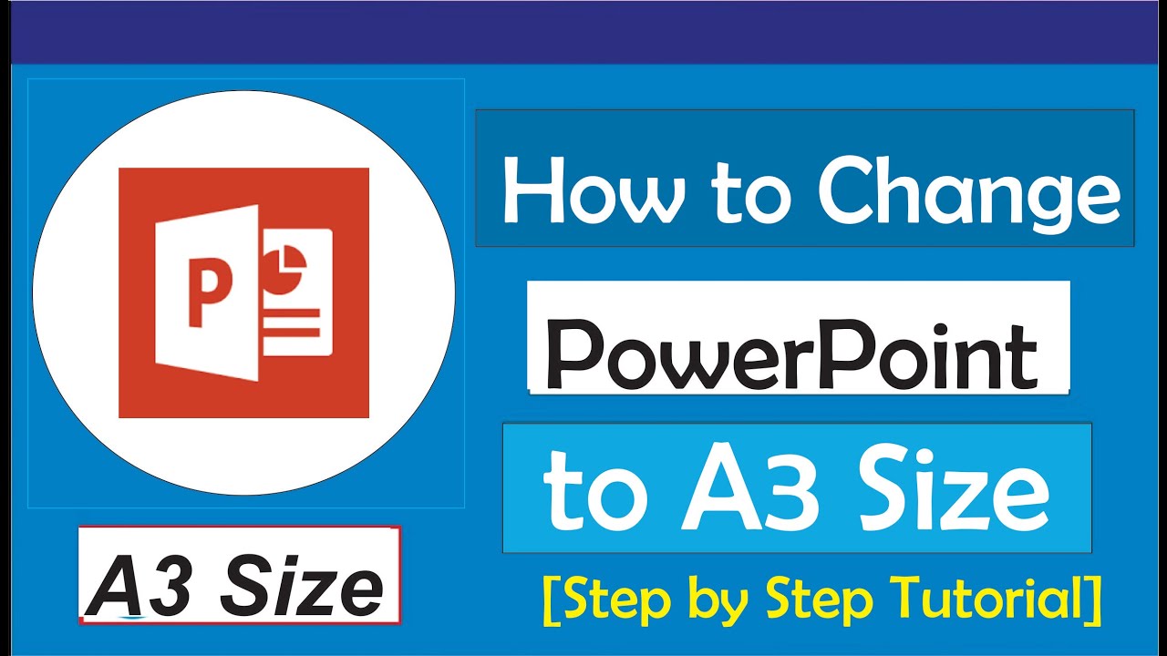 how to make powerpoint presentation a3