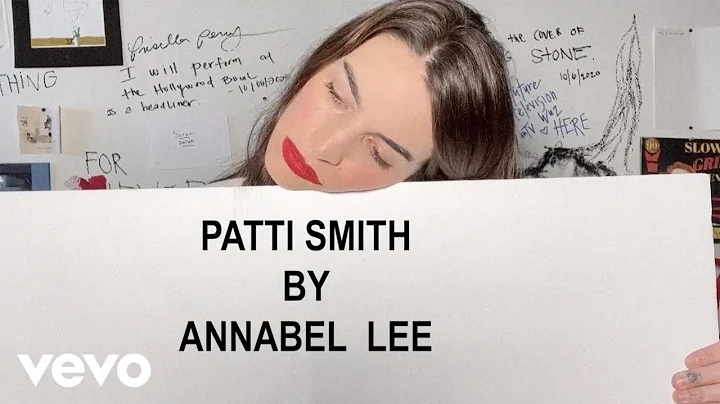 ANNABEL LEE - PATTI SMITH (Official Lyric Video)