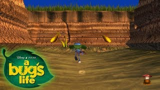 Lets Play A Bugs Life Part 7 - Riverbed Canyon 14