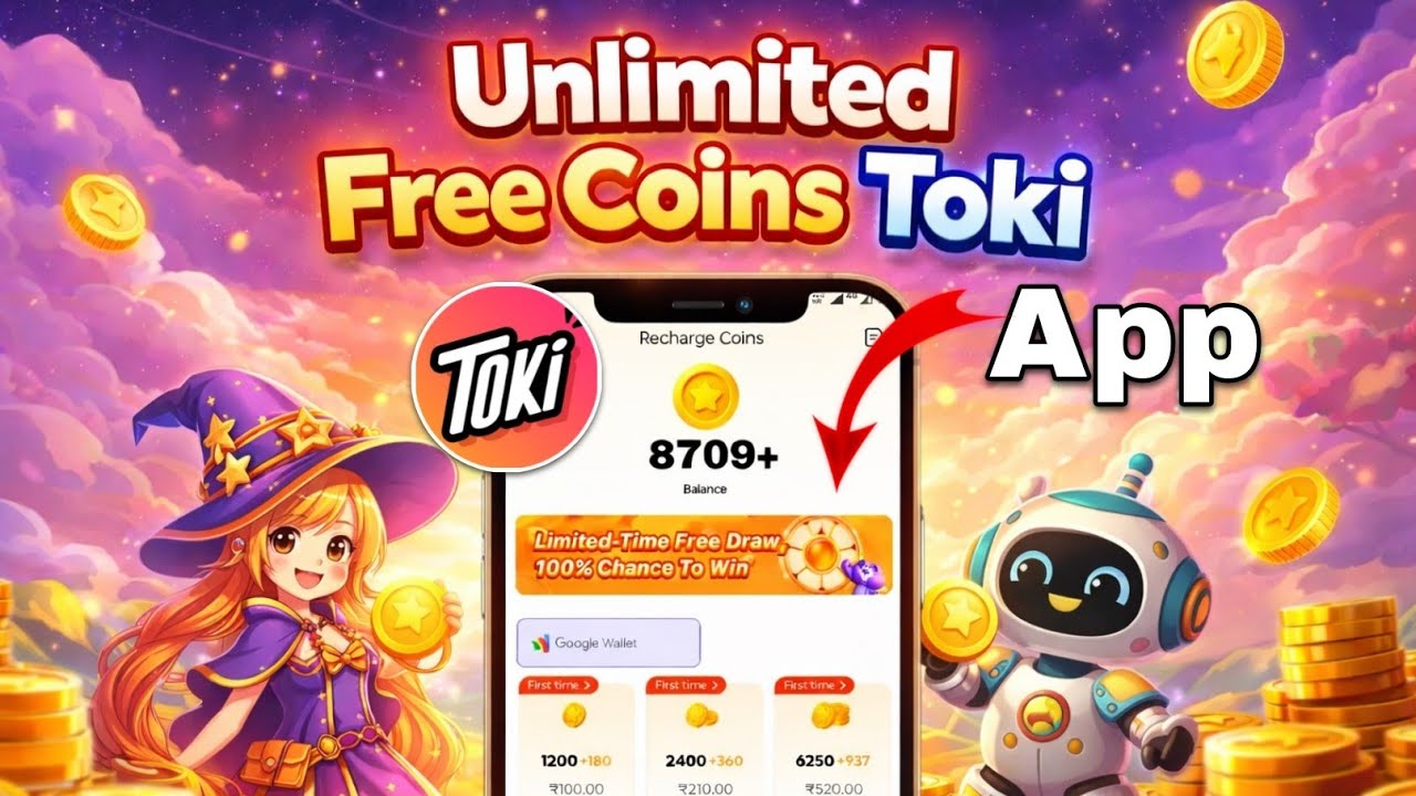 Toki App Free Coins || Toki App Free Coin Unlimited | Toki par Free Coins Kaise Le | Toki Apps Coins