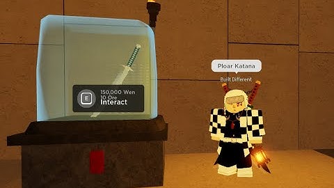 How to get Polar Katana in ROBLOX Project Slayers Location.....