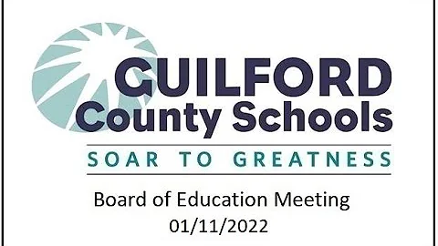 GCS Board of Education Meeting 01/11/2022