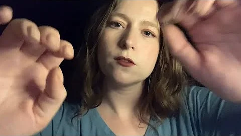 ASMR Reiki | Relaxing Hand Movements + Crystal Healing + Plucking + Positive Affirmations for Sleep