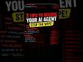 AI agents can wipe your data in seconds. 🛑 Use these 3 non-negotiables to stay safe #aisecurity