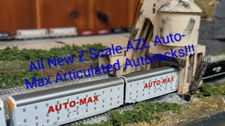 All New Z Scale AZL Auto-Max Articulated Autoracks!!!